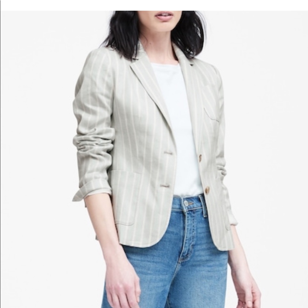 Banana republic linen jacket